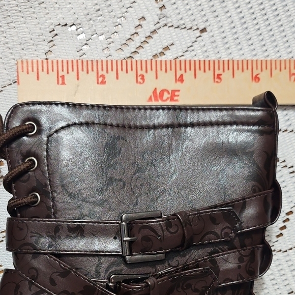 Stylish Brown Women's Boots NWOT - Picture 7 of 10